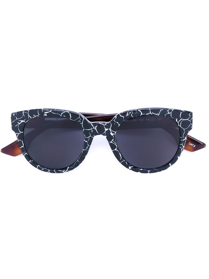 Mcq By Alexander Mcqueen Eyewear - D-ring Frame Sunglasses - Unisex - Acetate - One Size, Black, Acetate