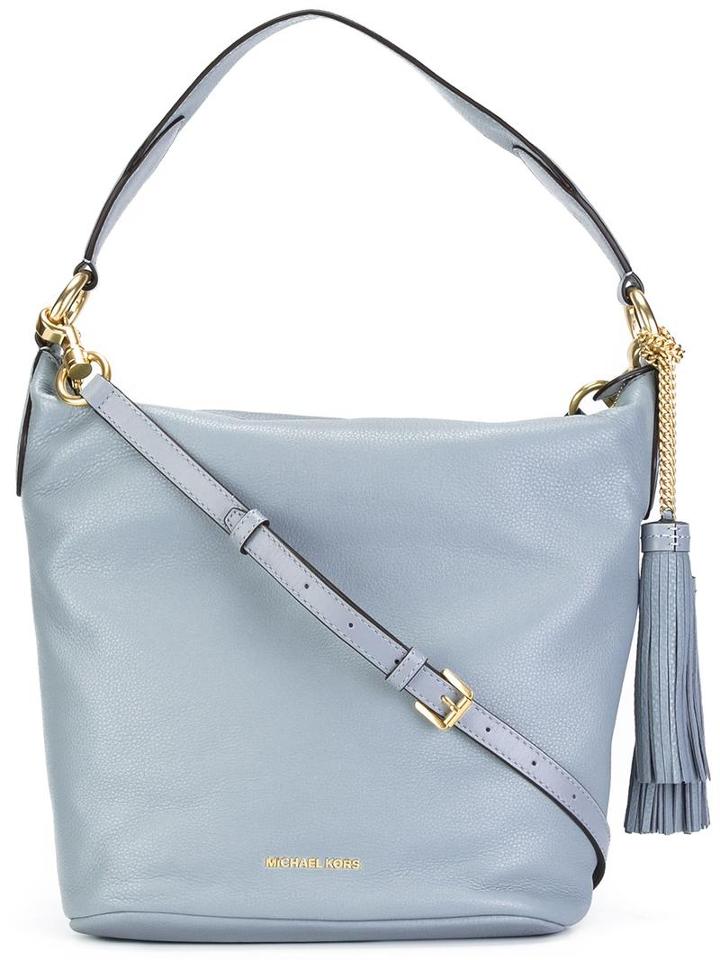 Michael Michael Kors Large 'elana' Shoulder Bag, Women's, Blue