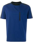 Prada Contrast Panel T-shirt - Blue