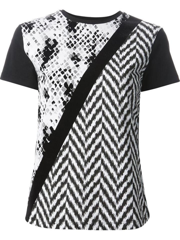 Emanuel Ungaro Mixed Print T-shirt