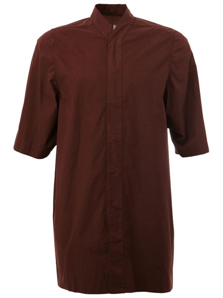 Rick Owens V-neck Shortsleeved Shirt