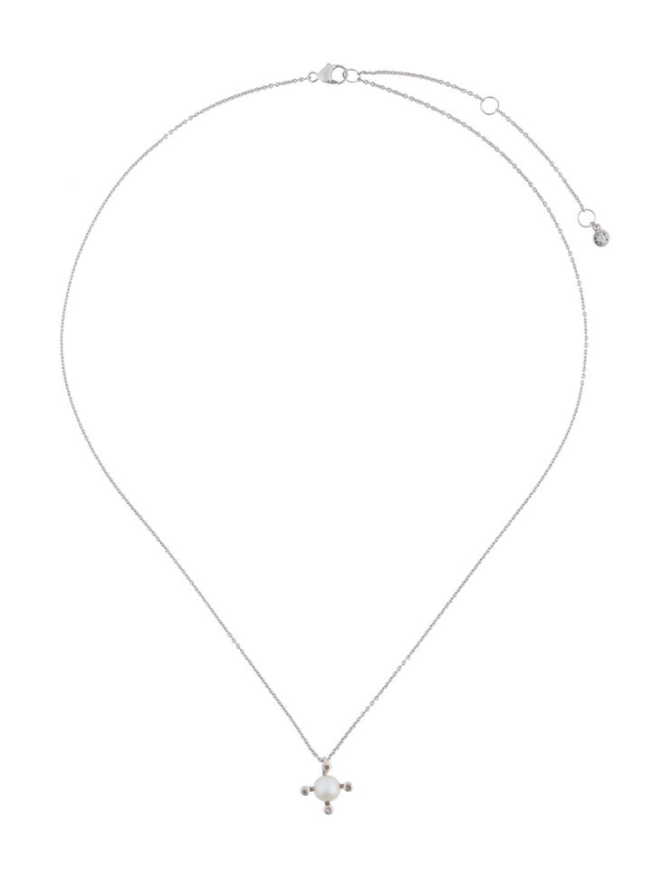 Astley Clarke Mini Pluto Pendant Necklace - Metallic