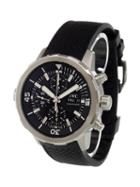 Iwc 'aquatimer Chronograph' Analog Watch, Men's, Stainless Steel