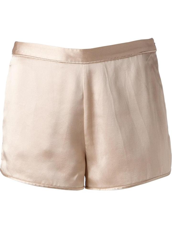 T By Alexander Wang Contrasting Waistband Shorts