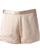 T By Alexander Wang Contrasting Waistband Shorts