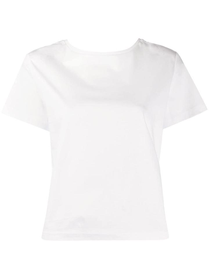 Diesel Tape Detail T-shirt - White