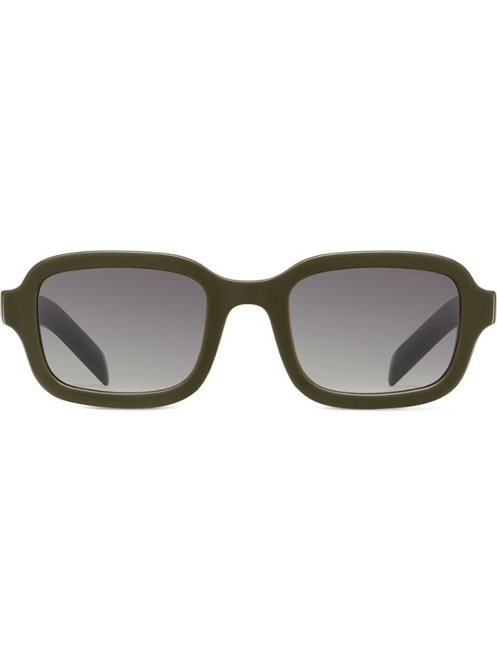 Prada Prada Journal Sunglasses - Alternative Fit - Green
