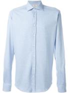 Hackett Patterned Shirt, Men's, Size: Xxl, Blue, Cotton