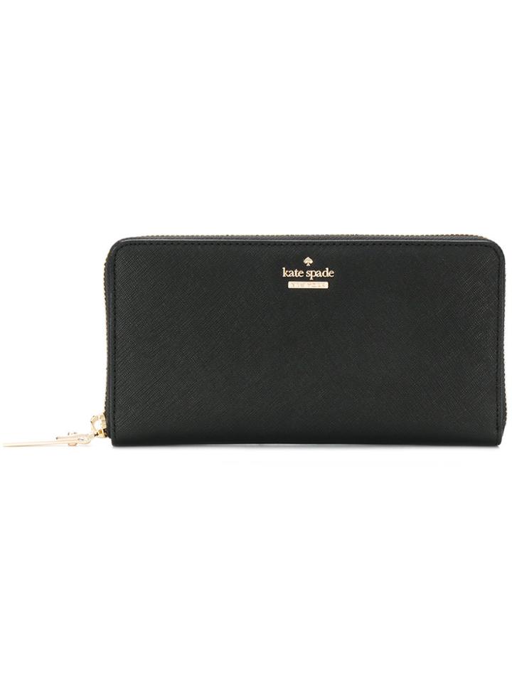 Kate Spade Classic Zip Top Wallet - Black