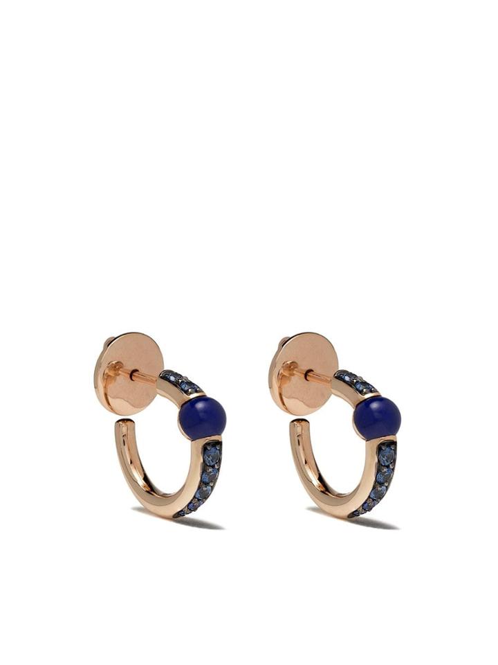 Pomellato 18kt Rose Gold M'ama Non M'ama Sapphire And Lapis Lazuli