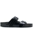 Rick Owens X Birkenstock Arizona Sandals - 09 Black
