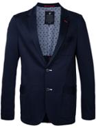 Loveless Classic Blazer, Men's, Size: 2, Blue, Cotton/polyester