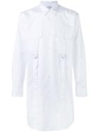 Comme Des Garçons Shirt - Elongated D-ring Shirt - Men - Cotton - Xl, White, Cotton