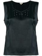 Bellerose Stitched Details Tank Top - Black