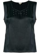 Bellerose Stitched Details Tank Top - Black