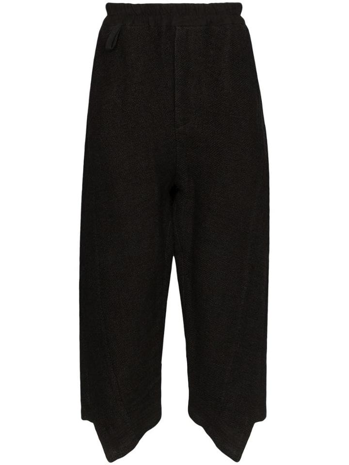 By Walid Artem Cropped Trousers - Black