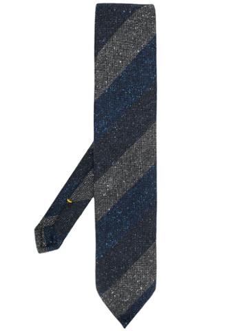 Eton Striped Tie - Blue