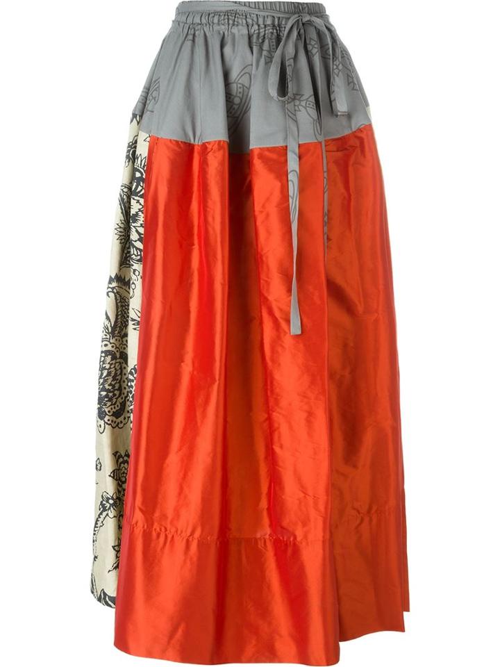 Vivienne Westwood Red Label Panelled Maxi Skirt