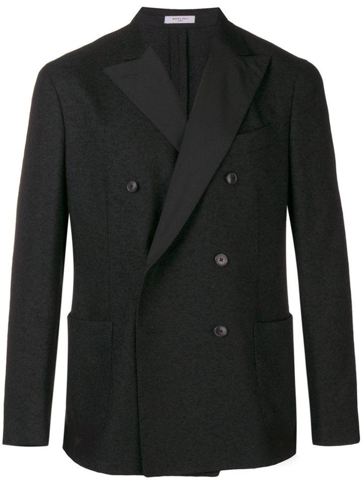 Boglioli Double-breasted Blazer - Black
