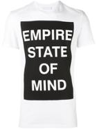 Neil Barrett Empire State Of Mind Print T-shirt - White