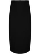 Styland Midi Pencil Skirt - Black