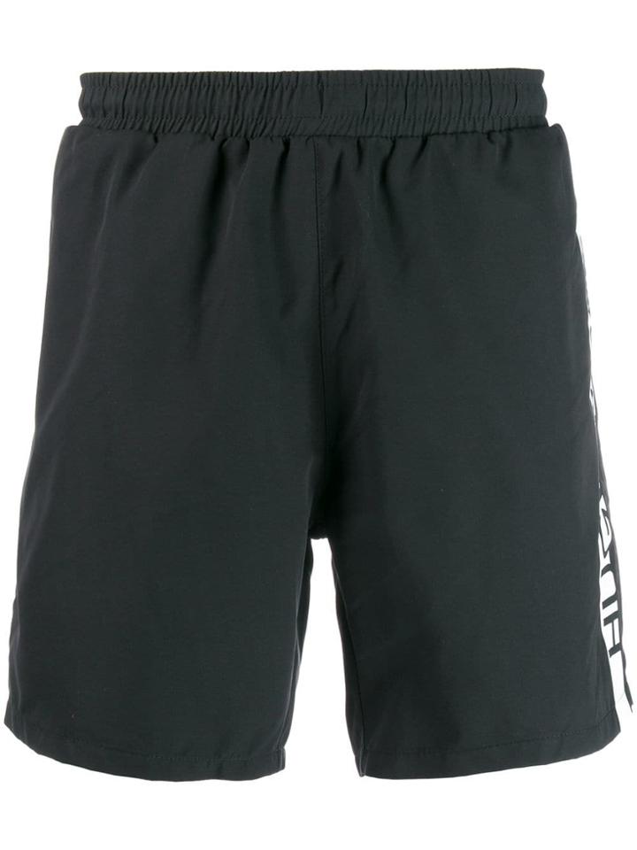 Boss Hugo Boss Logo Band Track Shorts - Black