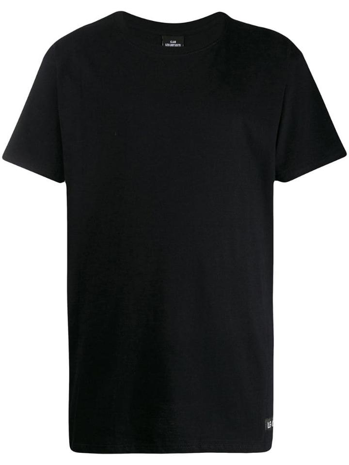 Les (art)ists Contrast Print T-shirt - Black