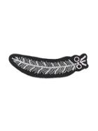 Olympia Le-tan Feather Brooche, Women's, Black