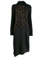 Mcq Alexander Mcqueen Turtle Neck Dress - Black