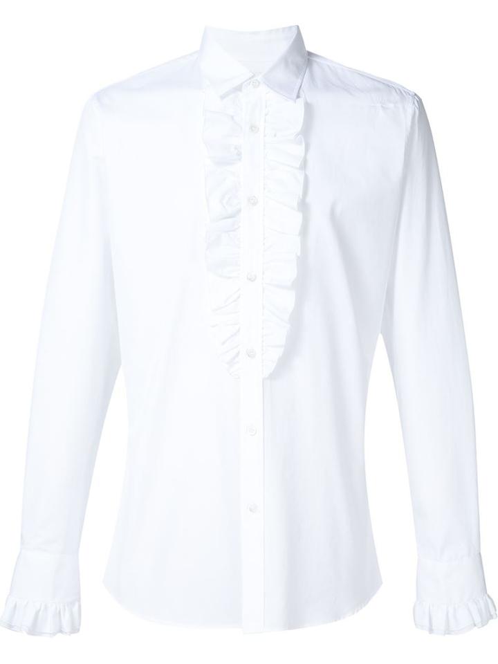 Moschino Ruched Bib Shirt