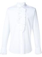 Moschino Ruched Bib Shirt