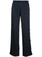 Icons Camelia Lace Stripe Trousers - Blue