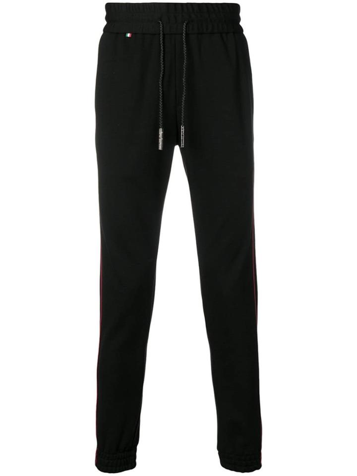 Philipp Plein Stripes Track Pants - Black