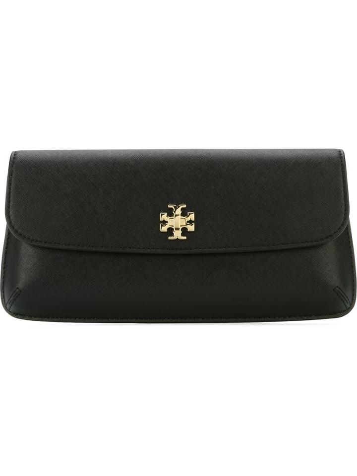 Tory Burch Logo Clutch