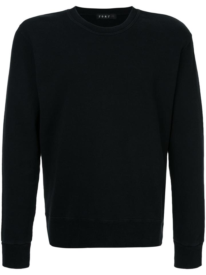 Roar Rear Studded Sweatshirt - Black