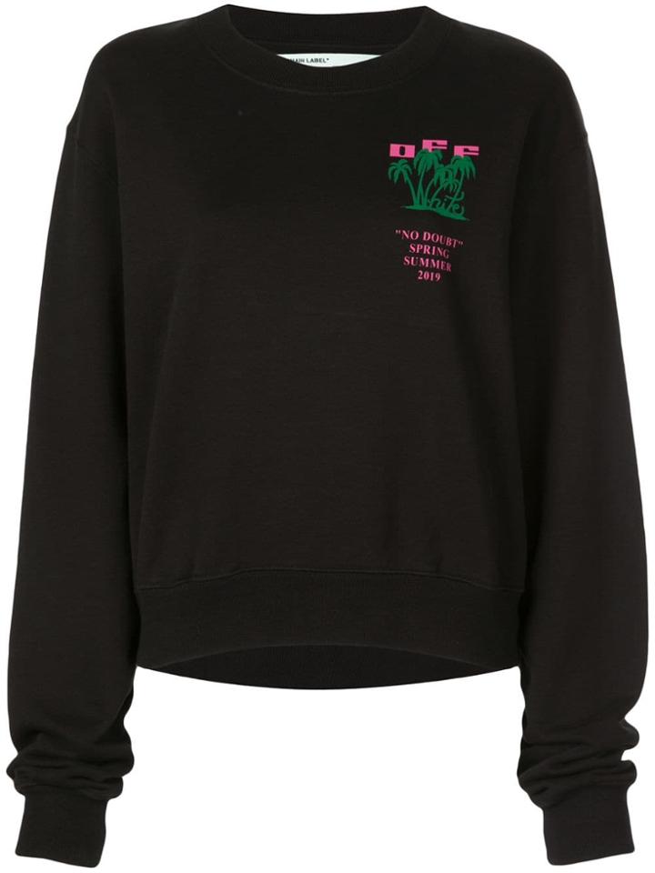 Off-white No Doubt Sweatshirt - Black