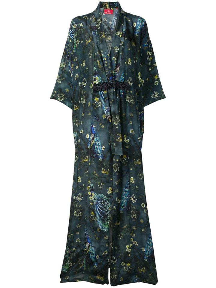 F.r.s For Restless Sleepers Oversized Edone Kimono - Blue