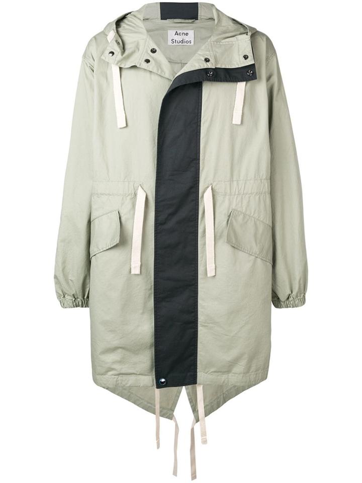 Acne Studios Two-tone Oversized Parka - Neutrals