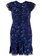 Three Floor Afterglow Star Print Dress - Blue