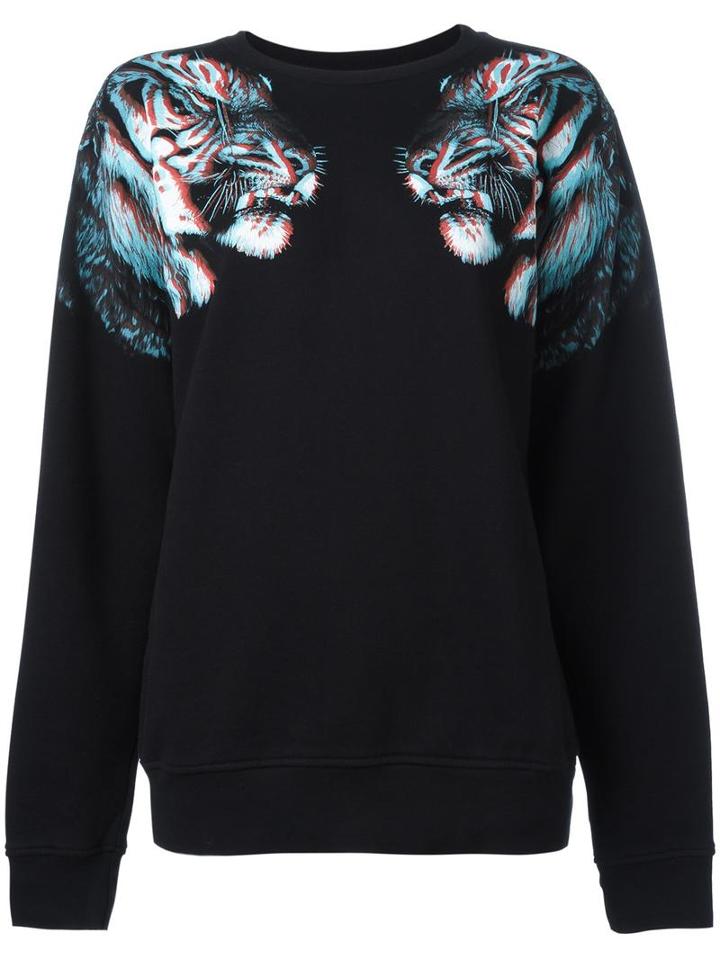 Marcelo Burlon County Of Milan Soledad Sweatshirt, Women's, Size: Medium, Black, Cotton/polyester