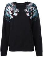 Marcelo Burlon County Of Milan Soledad Sweatshirt, Women's, Size: Medium, Black, Cotton/polyester
