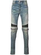 Amiri Moto Skinny-fit Jeans - Blue
