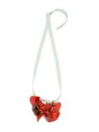 Marni Acetate Floral Brooch - Red