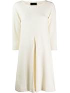Roberto Collina Front Pleat Dreess - White