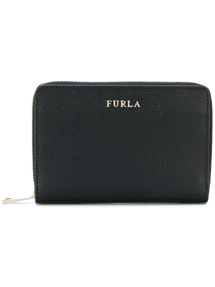 Furla Small Babylon Zip Around Wallet - Black