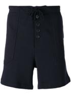 Dries Van Noten Bermuda Shorts, Men's, Size: Large, Blue, Cotton