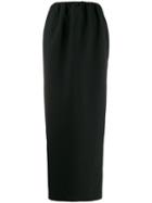 Toteme High-waisted Straight Skirt - Black