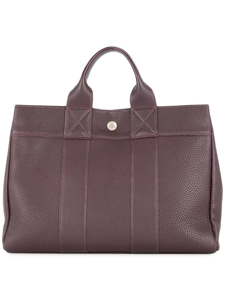 Hermès Vintage Fourre Tout Pm Hand Tote Bag - Pink & Purple