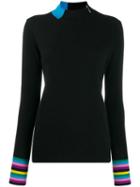 Chinti & Parker Roll Neck Jumper - Black