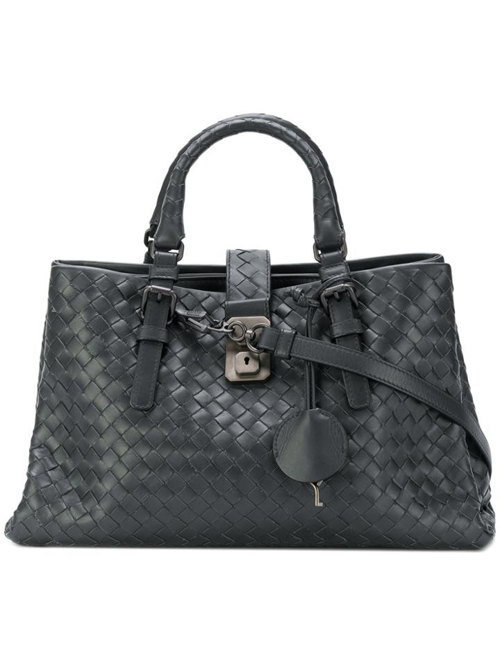 Bottega Veneta Small Roma Bag - Grey